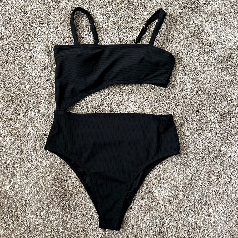 Black swimsuit